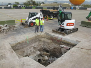 Greatpark irvine Removal for new manhole (10)