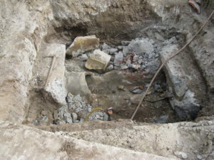 Greatpark irvine Removal for new manhole (11)